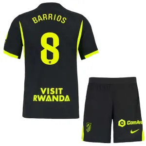 Conjunto Atlético Madrid Barrios 8 Visitante 2026/2027 Niño
