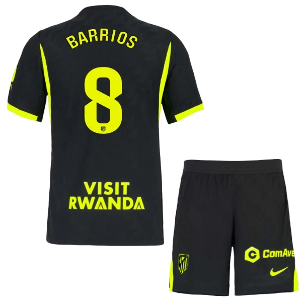 Conjunto Atlético Madrid Barrios 8 Visitante 2026/2027 Niño