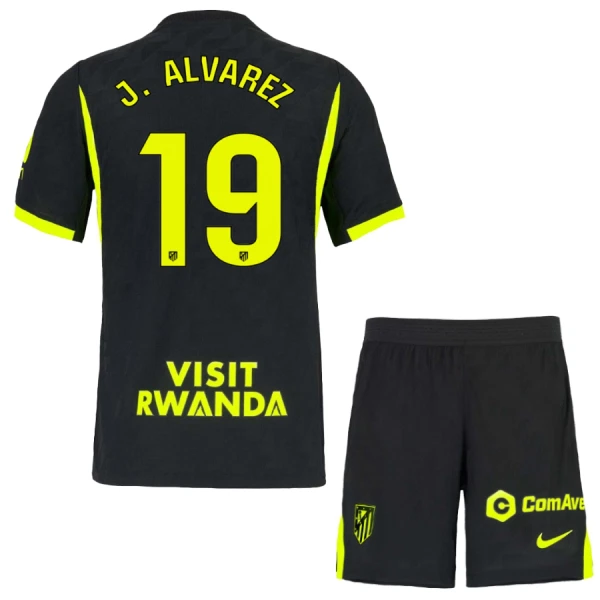 Conjunto Atlético Madrid Julián Álvarez 19 Visitante 2026/2027 Niño Conjunto Atlético Madrid Julián Álvarez 19 Visitante 2026/2027 Niño