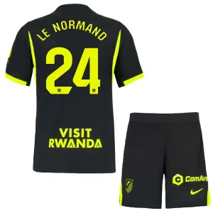 Conjunto Atlético Madrid Le Normand 24 Visitante 2026/2027 Niño