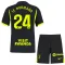 Conjunto Atlético Madrid Le Normand 24 Visitante 2026/2027 Niño