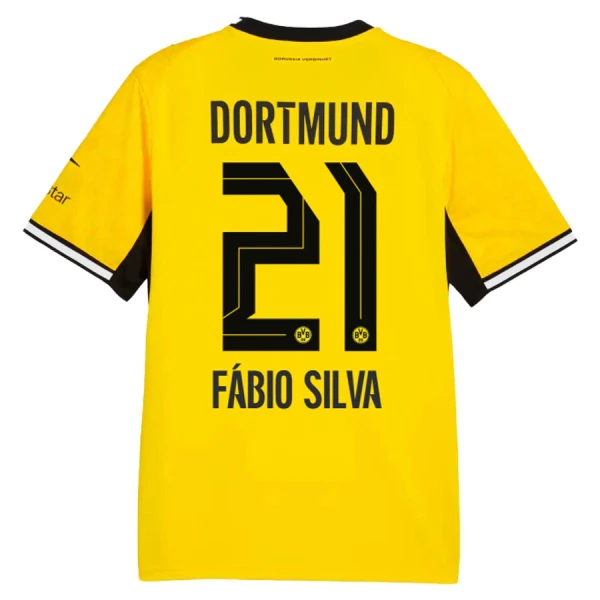 Camiseta Borussia Dortmund Fabio Silva 21 Local 2026/2027 Camiseta Borussia Dortmund Fabio Silva 21 Local 2026/2027