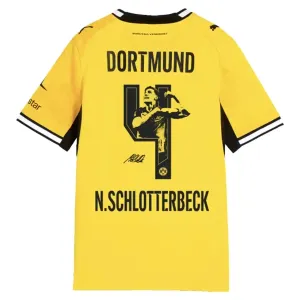 Camiseta Borussia Dortmund Nico Schlotterbeck 4 Local 2026/2027 Edición Especial