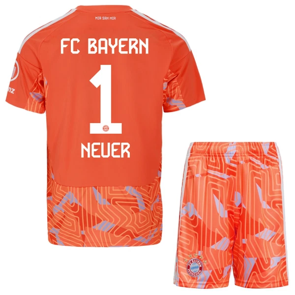 Conjunto FC Bayern Múnich Manuel Neuer 1 Visitante Portero 2026/2027 Niño Conjunto FC Bayern Múnich Manuel Neuer 1 Visitante Portero 2026/2027 Niño