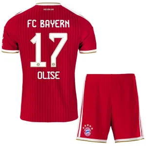 Conjunto FC Bayern Múnich Michael Olise 17 Local 2026/2027 Niño