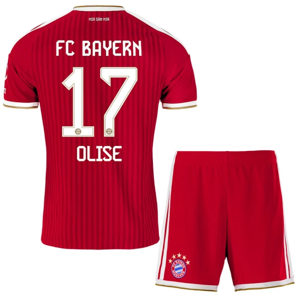 Conjunto FC Bayern Múnich Michael Olise 17 Local 2026/2027 Niño Conjunto FC Bayern Múnich Michael Olise 17 Local 2026/2027 Niño