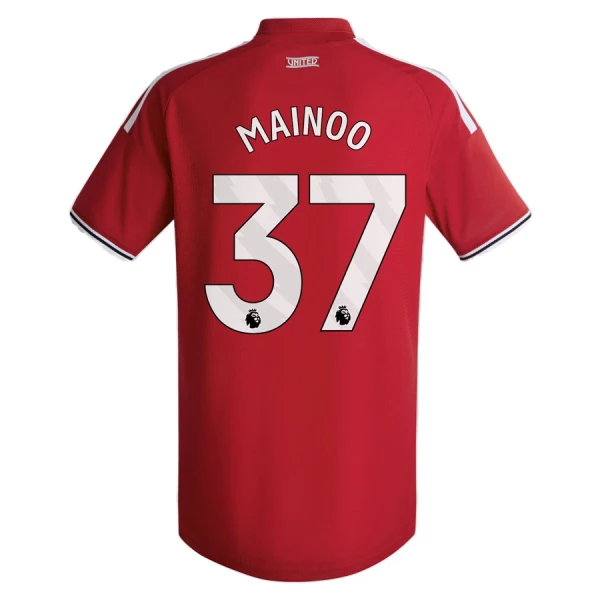 Camiseta Manchester United Kobbie Mainoo 37 Local 2026/2027 Camiseta Manchester United Kobbie Mainoo 37 Local 2026/2027