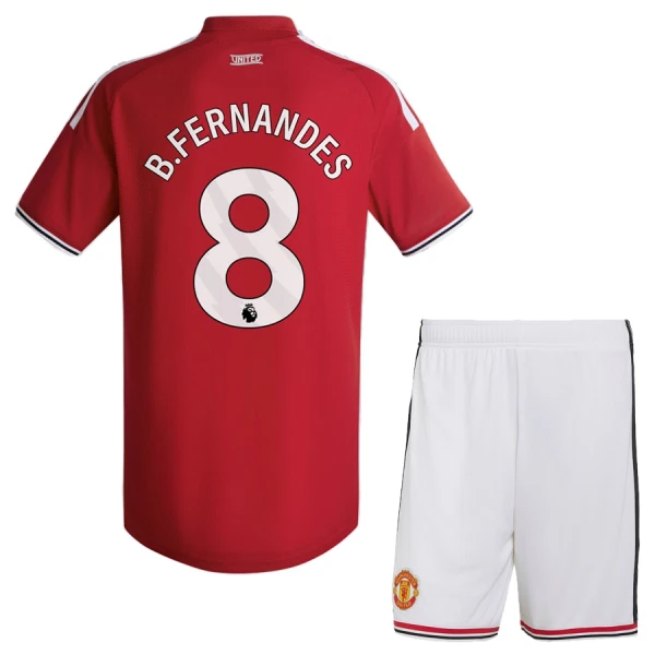 Conjunto Manchester United Bruno Fernandes 8 Local 2026/2027 Niño