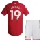 Conjunto Manchester United Bryan Mbeumo 19 Local 2026/2027 Niño