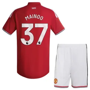 Conjunto Manchester United Kobbie Mainoo 37 Local 2026/2027 Niño