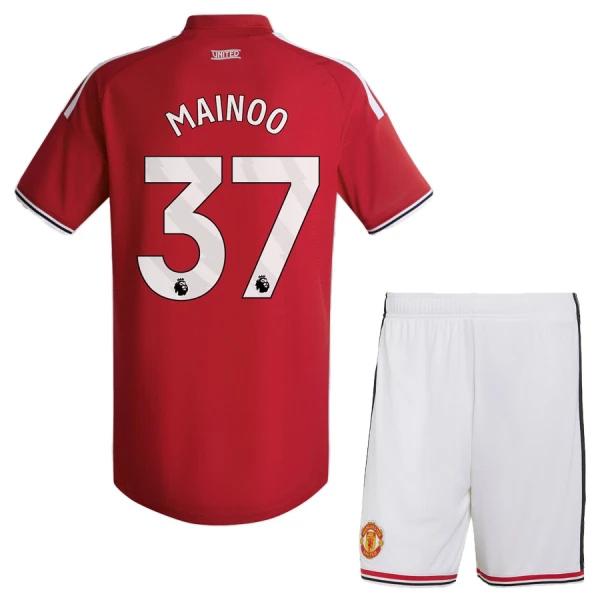 Conjunto Manchester United Kobbie Mainoo 37 Local 2026/2027 Niño Conjunto Manchester United Kobbie Mainoo 37 Local 2026/2027 Niño