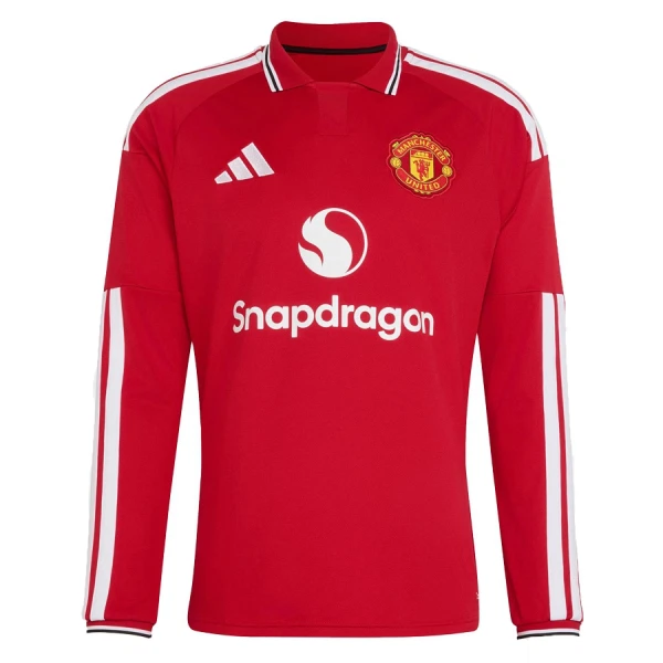 Conjunto Manchester United Local 2026/2027 Niño Manga Larga