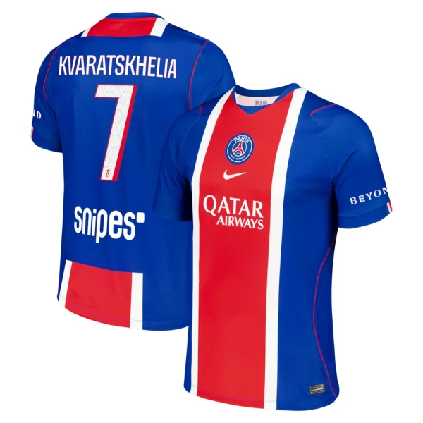 Camiseta PSG Khvicha Kvaratskhelia 7 Local 2026/2027