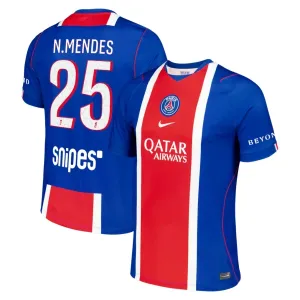 Camiseta PSG Nuno Mendes 25 Local 2026/2027