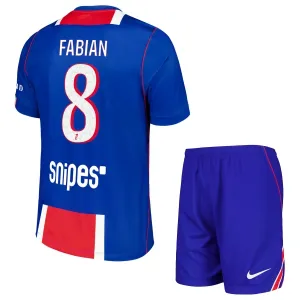 Conjunto PSG Fabián Ruiz 8 Local 2026/2027 Niño