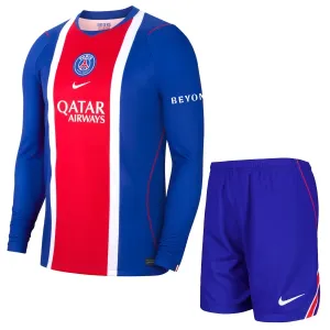 Conjunto PSG Local 2026/2027 Niño Manga Larga