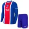 Conjunto PSG Local 2026/2027 Niño Manga Larga