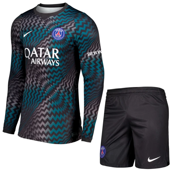 Conjunto PSG Local Portero 2026/2027 Niño Manga Larga Conjunto PSG Local Portero 2026/2027 Niño Manga Larga