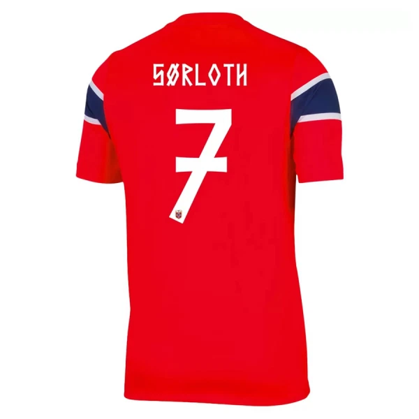 Camiseta Noruega Sorloth 7 Local Mundial 2026