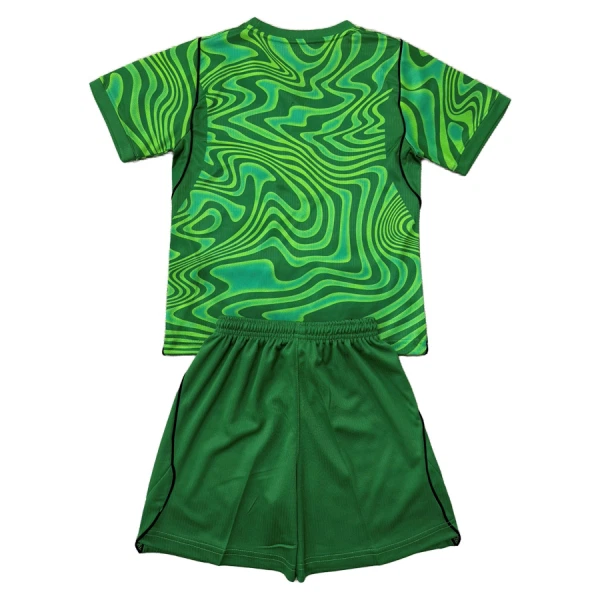 Conjunto Brasil Local Portero Mundial 2026 Niño Verde