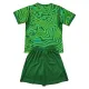 Conjunto Brasil Local Portero Mundial 2026 Niño Verde