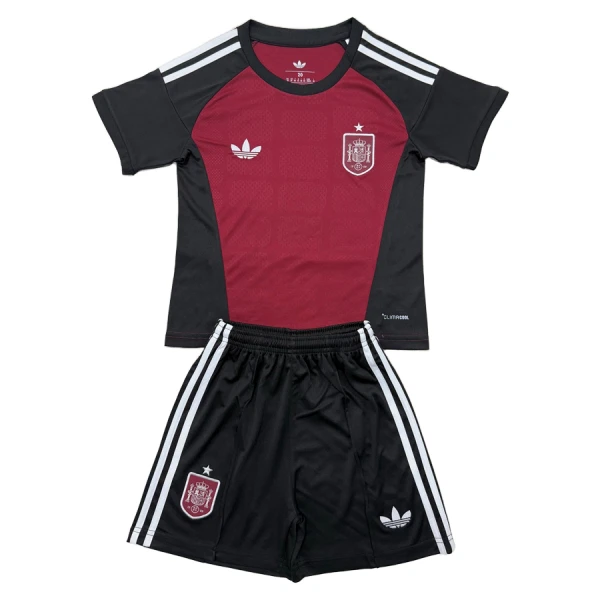 Conjunto España Portero Mundial 2026 Niño Rojo Conjunto España Portero Mundial 2026 Niño Rojo
