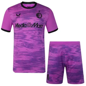 Conjunto Feyenoord Rotterdam Portero 2026/2027 Niño Morado