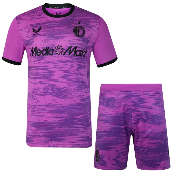 Conjunto Feyenoord Rotterdam Portero 2026/2027 Niño Morado Conjunto Feyenoord Rotterdam Portero 2026/2027 Niño Morado