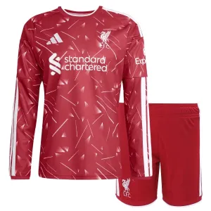 Conjunto Liverpool Local 2026/2027 Niño Manga Larga