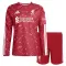 Conjunto Liverpool Local 2026/2027 Niño Manga Larga