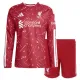 Conjunto Liverpool Local 2026/2027 Niño Manga Larga