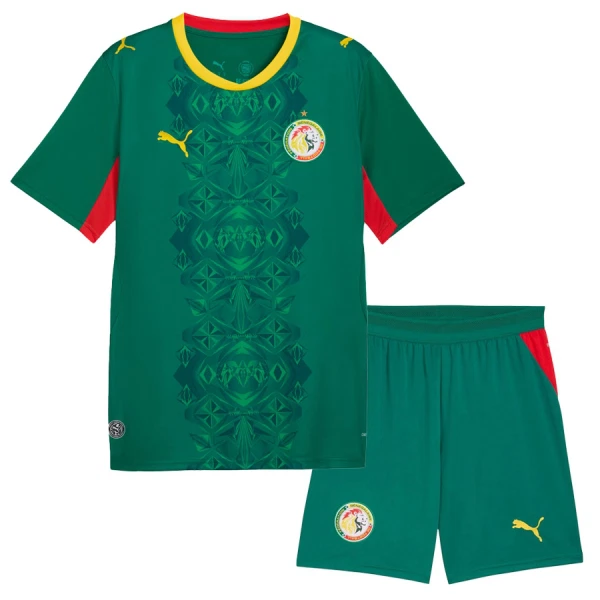 Conjunto Senegal Visitante Mundial 2026 Niño