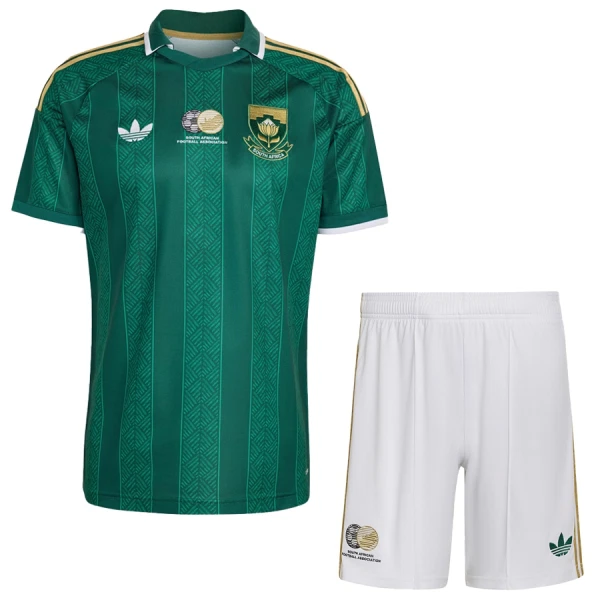 Conjunto Sudáfrica Visitante Mundial 2026 Niño Conjunto Sudáfrica Visitante Mundial 2026 Niño