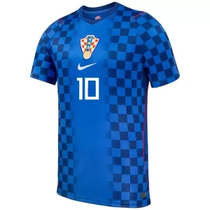 Conjunto Croacia Luka Modrić 10 Visitante Mundial 2026 Niño