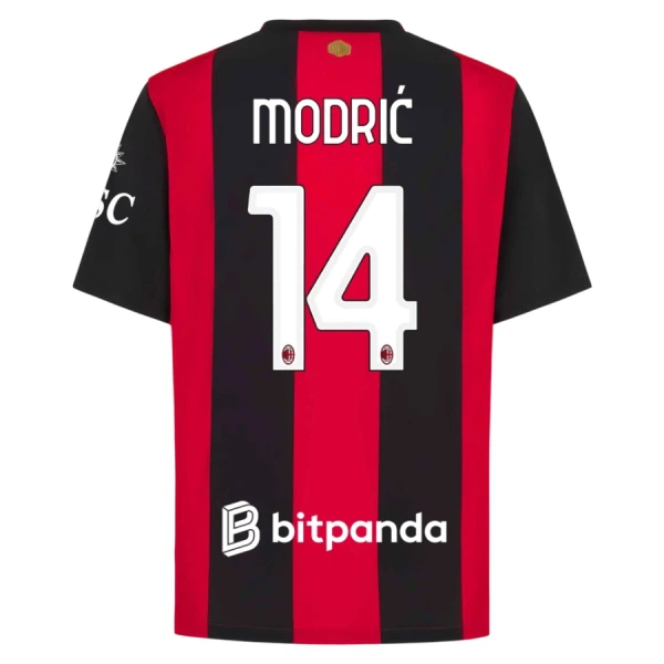 Camiseta AC Milan Luka Modrić 14 Local 2026/2027