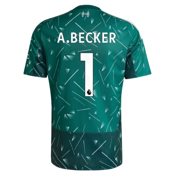 Camiseta Liverpool Alisson Becker 1 Local Portero 2026/2027 Verde