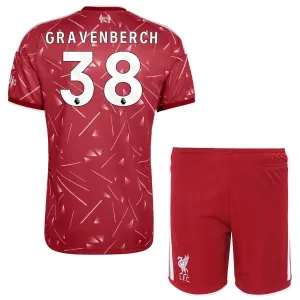 Conjunto Liverpool Gravenberch 38 Local 2026/2027 Niño
