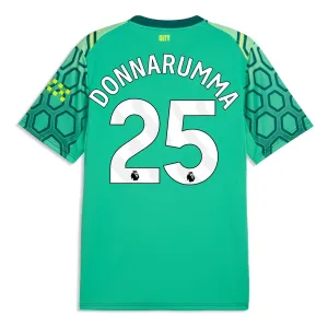 Camiseta Manchester City Gianluigi Donnarumma 25 Local Portero 2026/2027 Verde