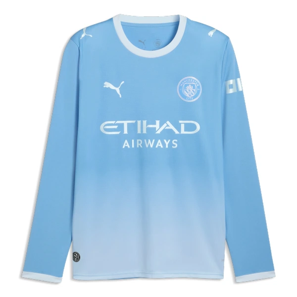 Camiseta Manchester City Local 2026/2027 Manga Larga