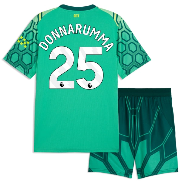 Conjunto Manchester City Gianluigi Donnarumma 25 Local Portero 2026/2027 Niño Verde