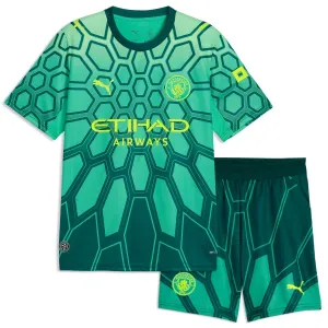Conjunto Manchester City Gianluigi Donnarumma 25 Local Portero 2026/2027 Niño Verde