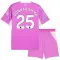 Conjunto Manchester City Gianluigi Donnarumma 25 Visitante Portero 2026/2027 Niño Rosa
