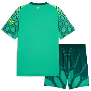 Conjunto Manchester City Local Portero 2026/2027 Niño Verde