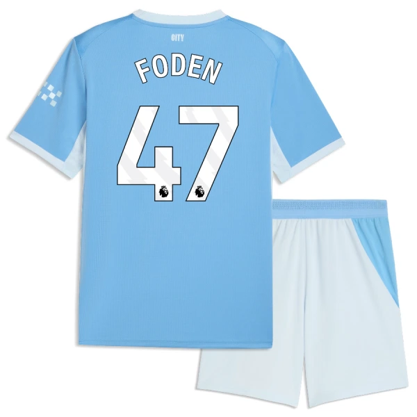 Conjunto Manchester City Phil Foden 47 Local 2026/2027 Niño