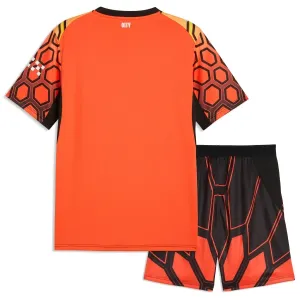 Conjunto Manchester City Tercera Equipación Portero 2026/2027 Niño Naranja