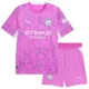 Conjunto Manchester City Visitante Portero 2026/2027 Niño Rosa Conjunto Manchester City Visitante Portero 2026/2027 Niño Rosa