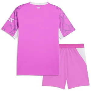 Conjunto Manchester City Visitante Portero 2026/2027 Niño Rosa