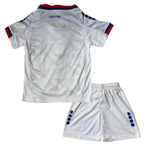 Conjunto Cabo Verde Visitante Mundial 2026 Niño