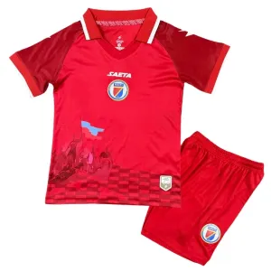 Conjunto Haiti Tercera Equipación Mundial 2026 Niño
