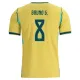 Camiseta Brasil Bruno Guimaraes 8 Local Mundial 2026